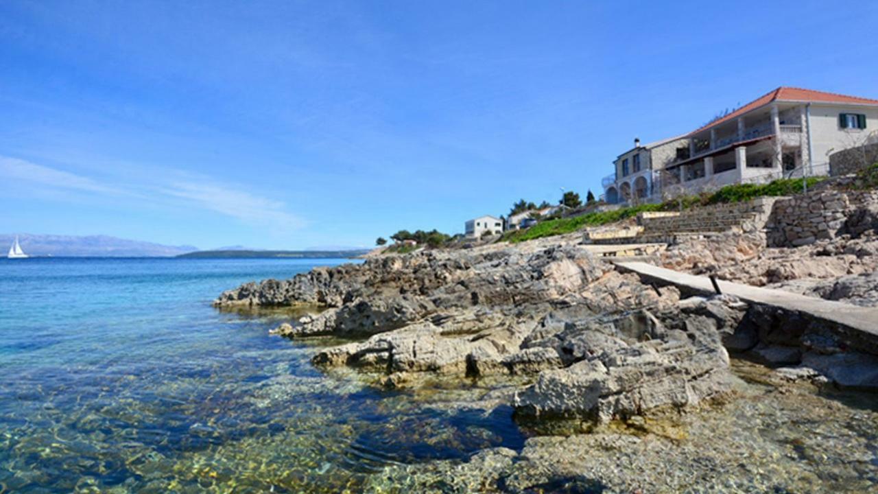 Schoenes Ferienhaus Direkt Am Meer ストモルスカ エクステリア 写真